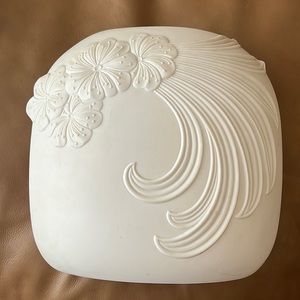 Vintage AK KAISER Biscuit Porcelain Vase 742 by M. Frey West Germany